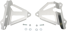 WORKS CONNECTION Radiator Brace Set - Silver - Honda 18-772