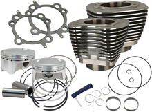 S&S CYCLE 4" Big Bore Bolt-In Sidewinder® Cylinder Kit - 110" - Black 910-0651