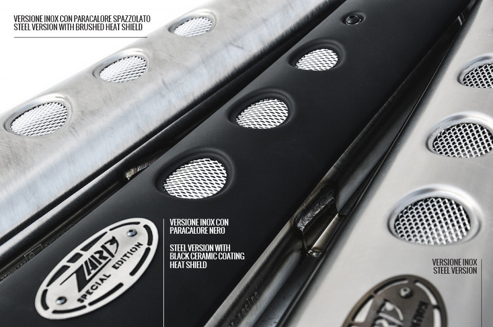 ZARD Low Mounted Special Edition Slip-on Exhaust for Ducati Scrambler Desert Sled