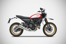 ZARD Low Mounted Special Edition Slip-on Exhaust for Ducati Scrambler Desert Sled