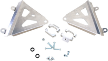 WORKS CONNECTION Radiator Brace Set - Silver - Honda 18-776