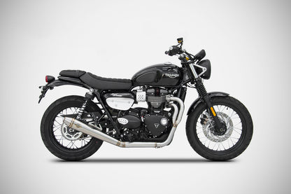 ZARD Low Conical Full Exhaust for Triumph Street Scrambler