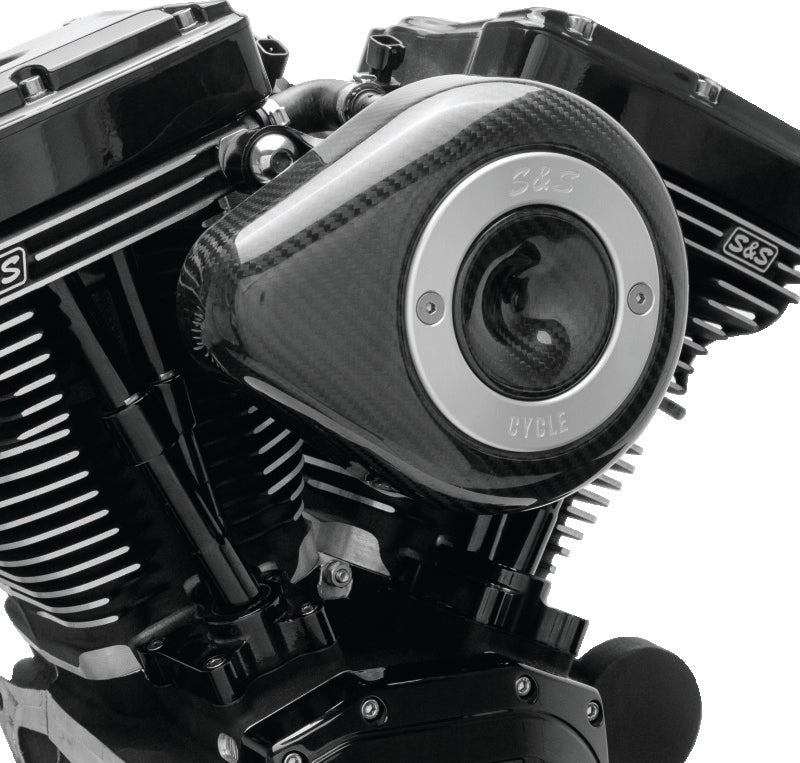 S&S Cycle Air Cleaner Cover For All Stealth Applications - Carbon Fiber