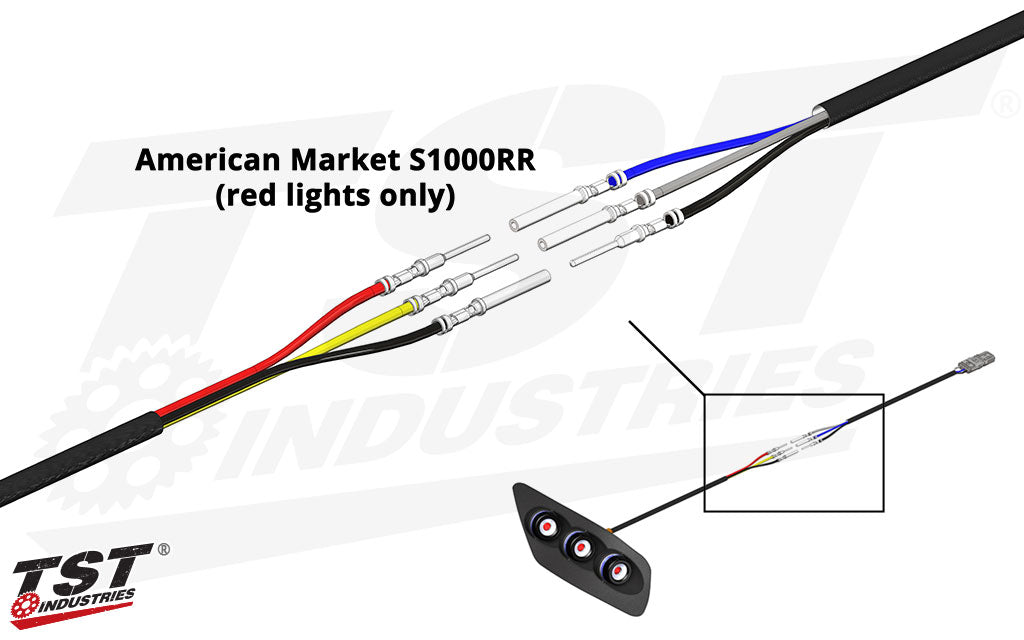 TST Industries In-Tail Integrated Taillight for BMW S1000RR (20-22)