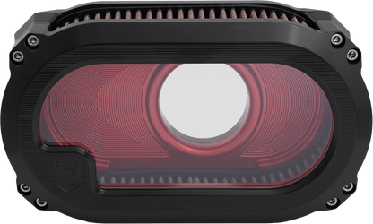Nl Tc Air Cleaner W/Glass Black W/Red