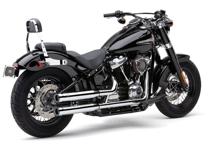 3" Rpt Slip Ons Chrome Softail 18 22