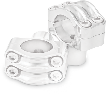 Reaper 1 1/2" Risers 1.25" Bar Set   Chrome
