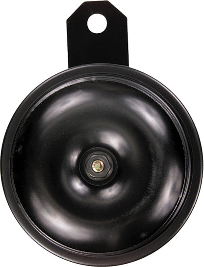 Universal 12 Volt Horn Black 4"