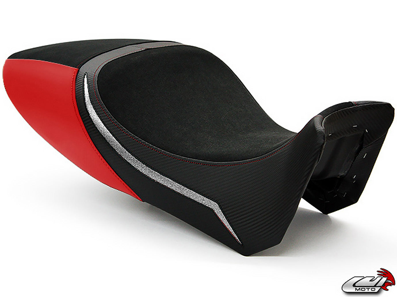 LUIMOTO Team Italia Seat Cover for the DUCATI DIAVEL (11-14) - OE Seat