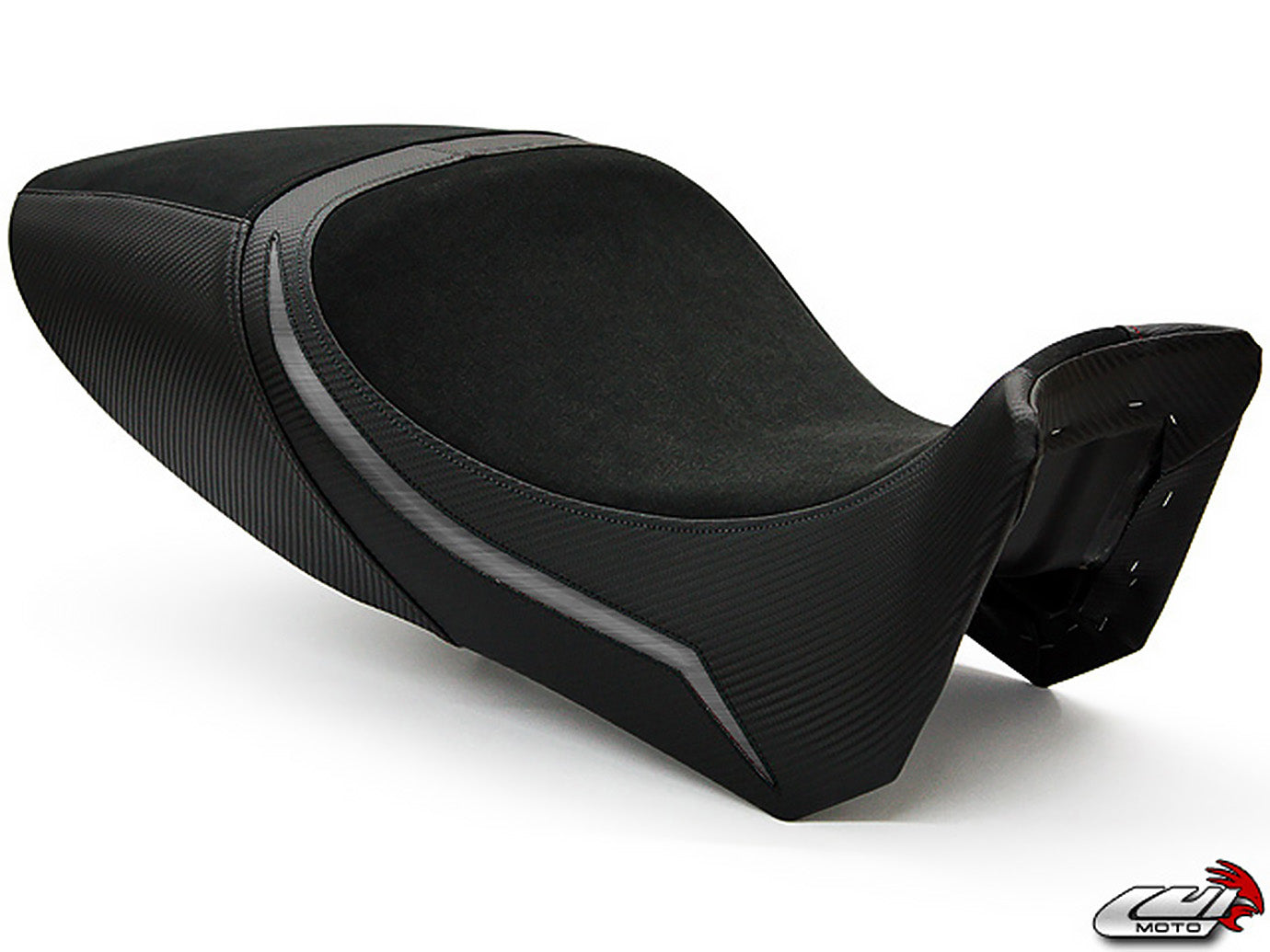 LUIMOTO Team Italia Seat Cover for the DUCATI DIAVEL (11-14) - OE Seat