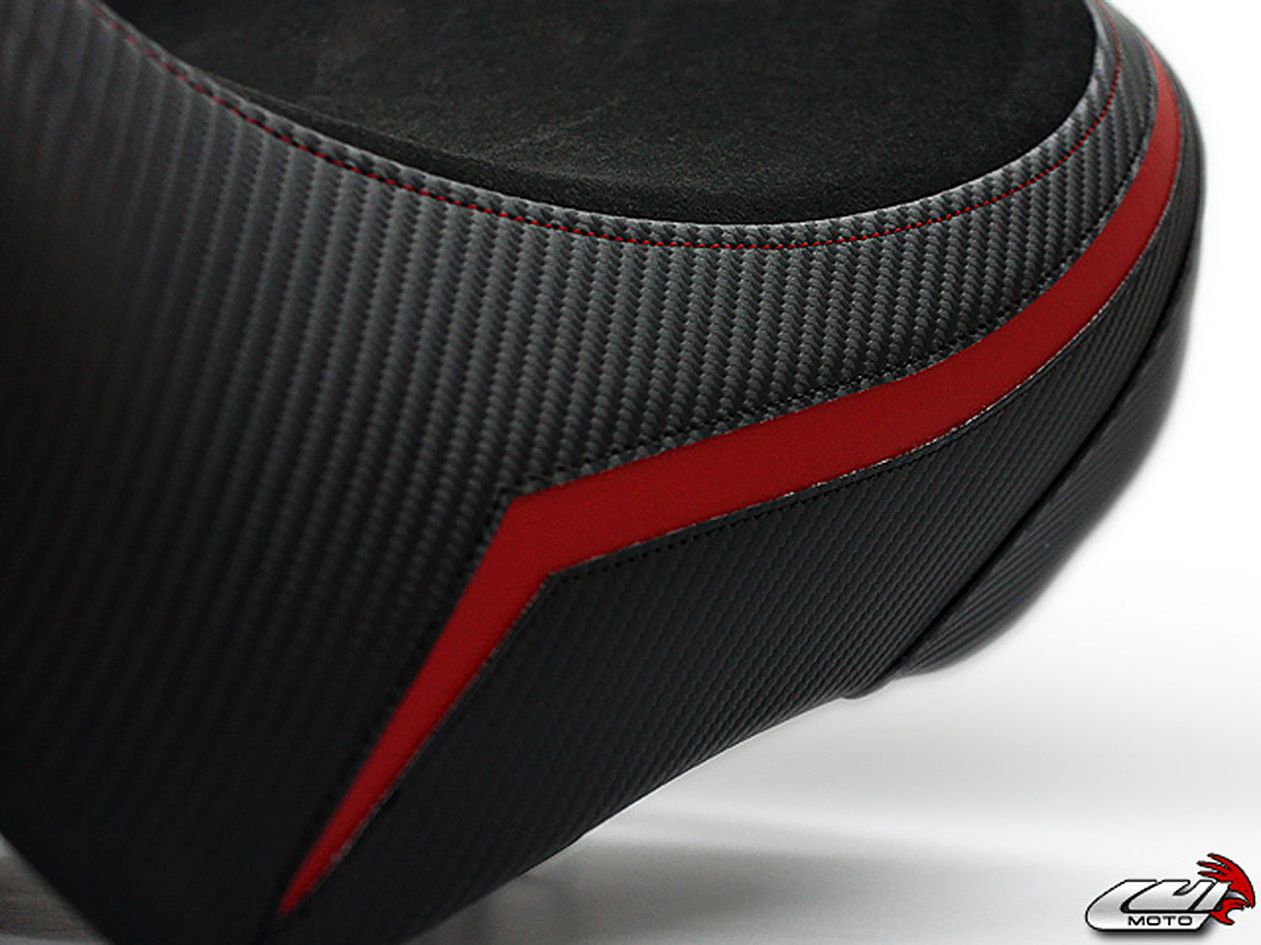 LUIMOTO Team Italia Seat Cover for the DUCATI DIAVEL (11-14) - Fits Touring Seat and Diavel Strada