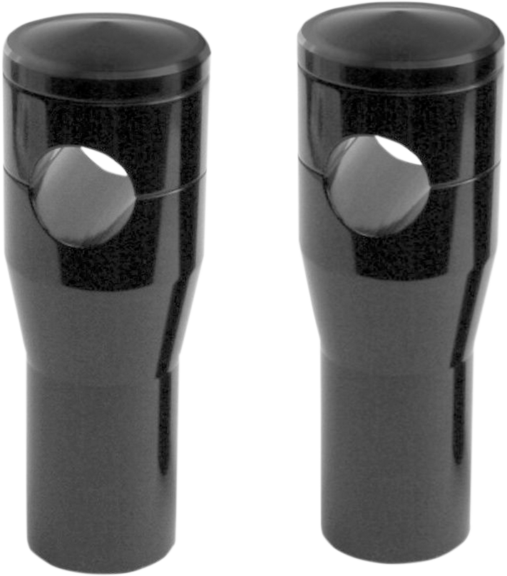 ACCUTRONIX Elite Custom Billet Aluminum Risers - Springer - 4" - Black HRS1354-B