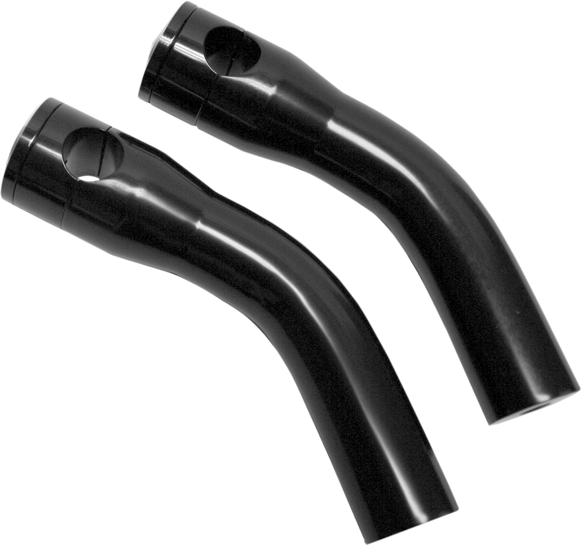 ACCUTRONIX Elite Custom Billet Aluminum Risers - Pullback - 7" - Black HRP1357-B