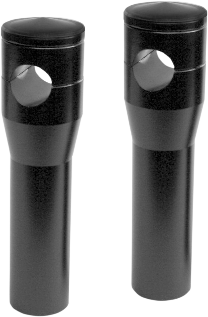 ACCUTRONIX Elite Custom Billet Aluminum Risers - Springer - 6" - Black HRS1356-B