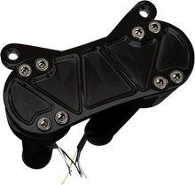 ACCUTRONIX Bandit Risers - Threaded - 12" - Gauge Mount - Black HR2212-MB
