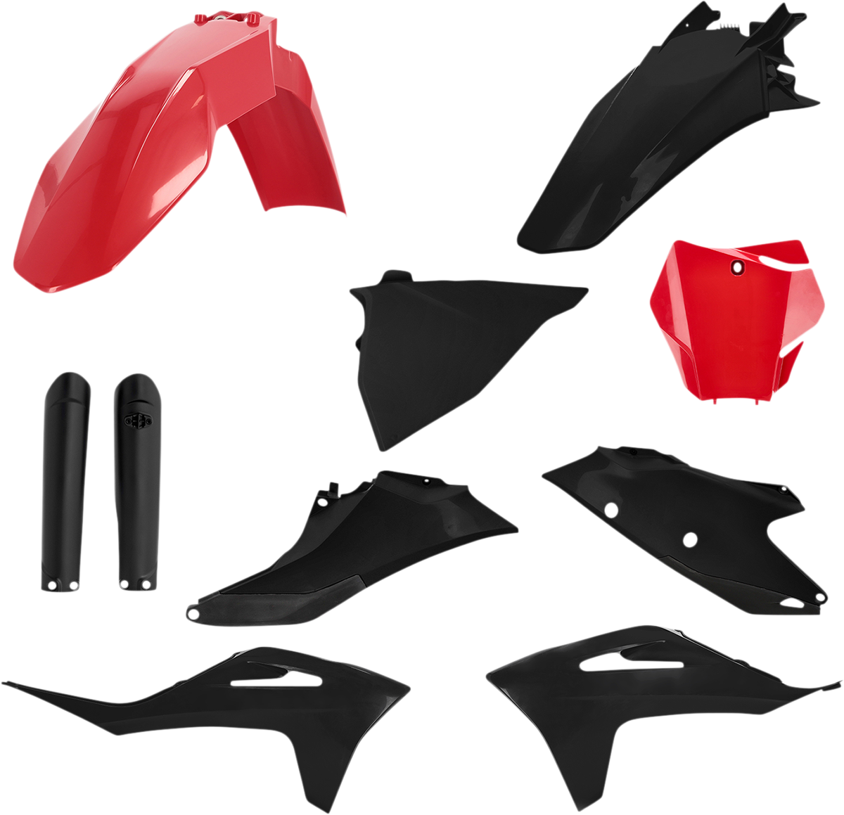 ACERBIS Full Body Kit - Red/Black - Gas Gas - EX/MC '21-'23 2872791018
