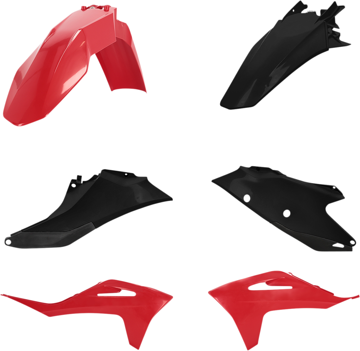 ACERBIS Standard Body Kit - Red/Black - Gas Gas - EX/MC '21-'23 2872781018
