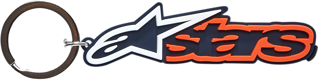ALPINESTARS Keychain - Blaze - Navy/Orange 1019940067032