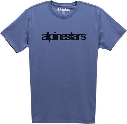 ALPINESTARS Heritage Word T-Shirt - Blue - XL 12107300672XL