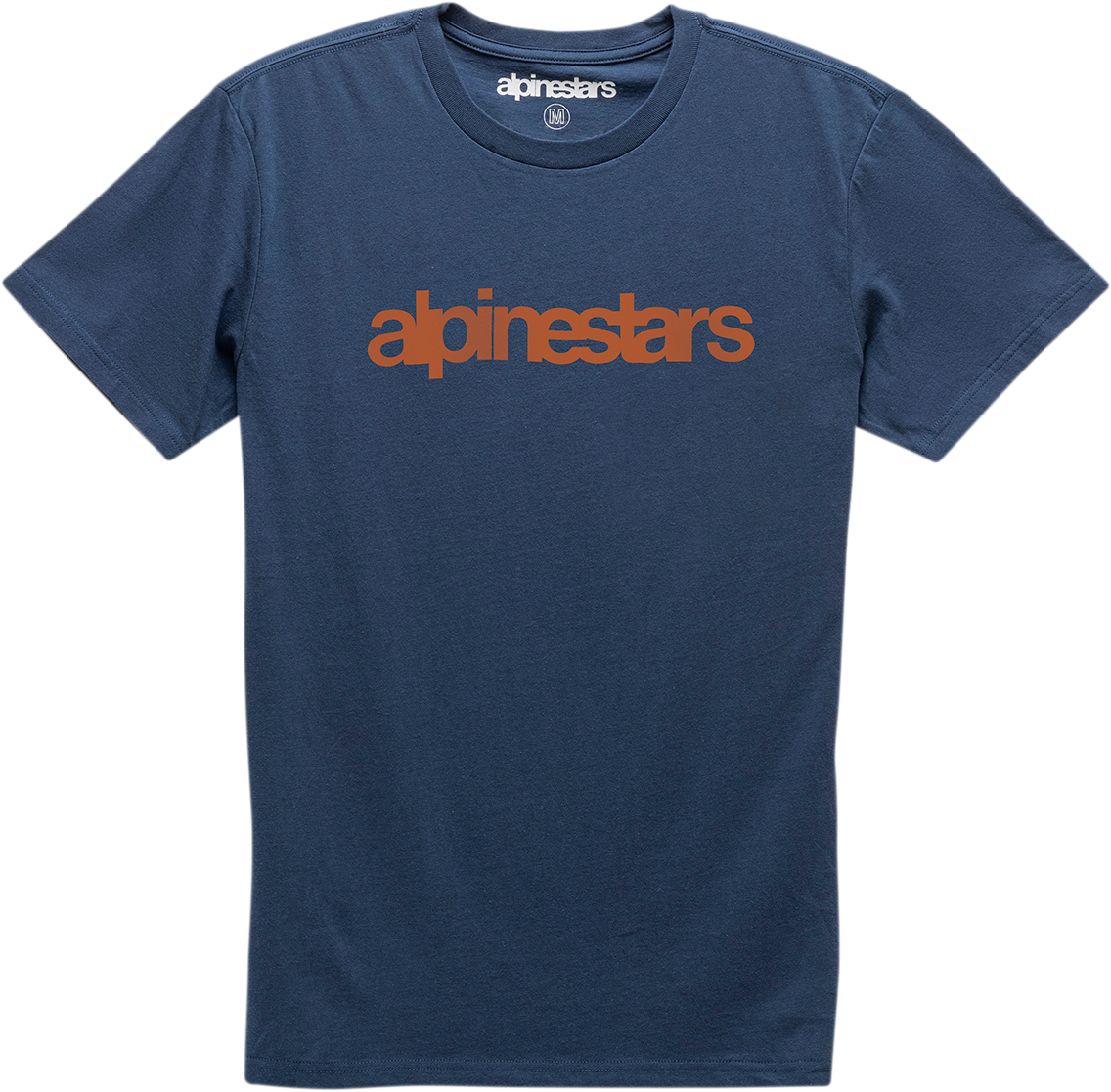 ALPINESTARS Heritage Word T-Shirt - Navy/Red - Medium 1210730067030M