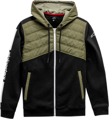 ALPINESTARS Alltime Hybrid Jacket - Black/Olive - 2XL 12111100210672X