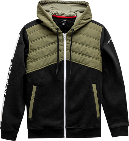 ALPINESTARS Alltime Hybrid Jacket - Black/Olive - Large 1211110021067L