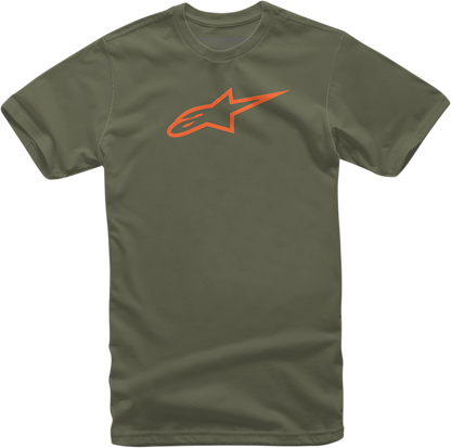 ALPINESTARS Ageless T-Shirt - Military/Orange - 2XL 10327203069402X