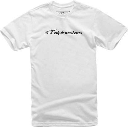 ALPINESTARS Linear T-Shirt - White/Black - XL 1211720242010XL