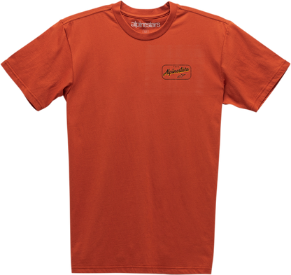 ALPINESTARS Turnpike Premium T-Shirt - Coral - 2XL 121174007462X