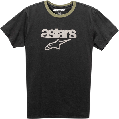ALPINESTARS Match T-Shirt - Black/Military - Large 1211740101069L
