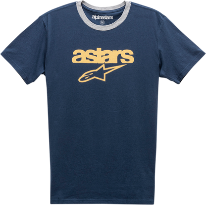 ALPINESTARS Match T-Shirt - Navy/Heather Gray - XL 1211740107026XL