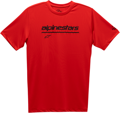 ALPINESTARS Tech Line Up Performance T-Shirt - Red - XL 12117380030XL