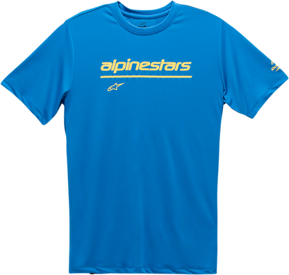 ALPINESTARS Tech Line Up Performance T-Shirt - Bright Blue - XL 121173800760XL