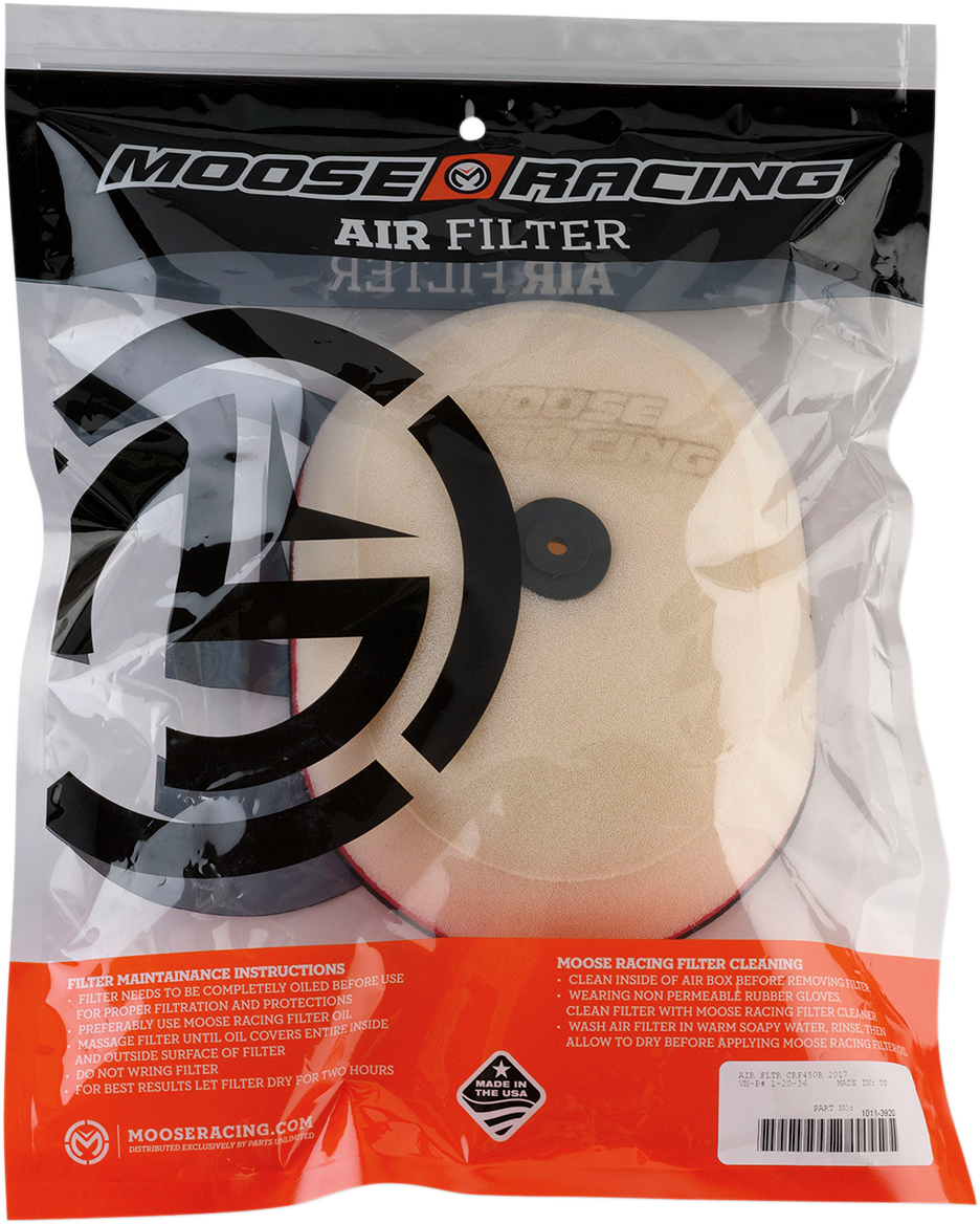 MOOSE OFFROAD Air Filter - Honda 1-20-36