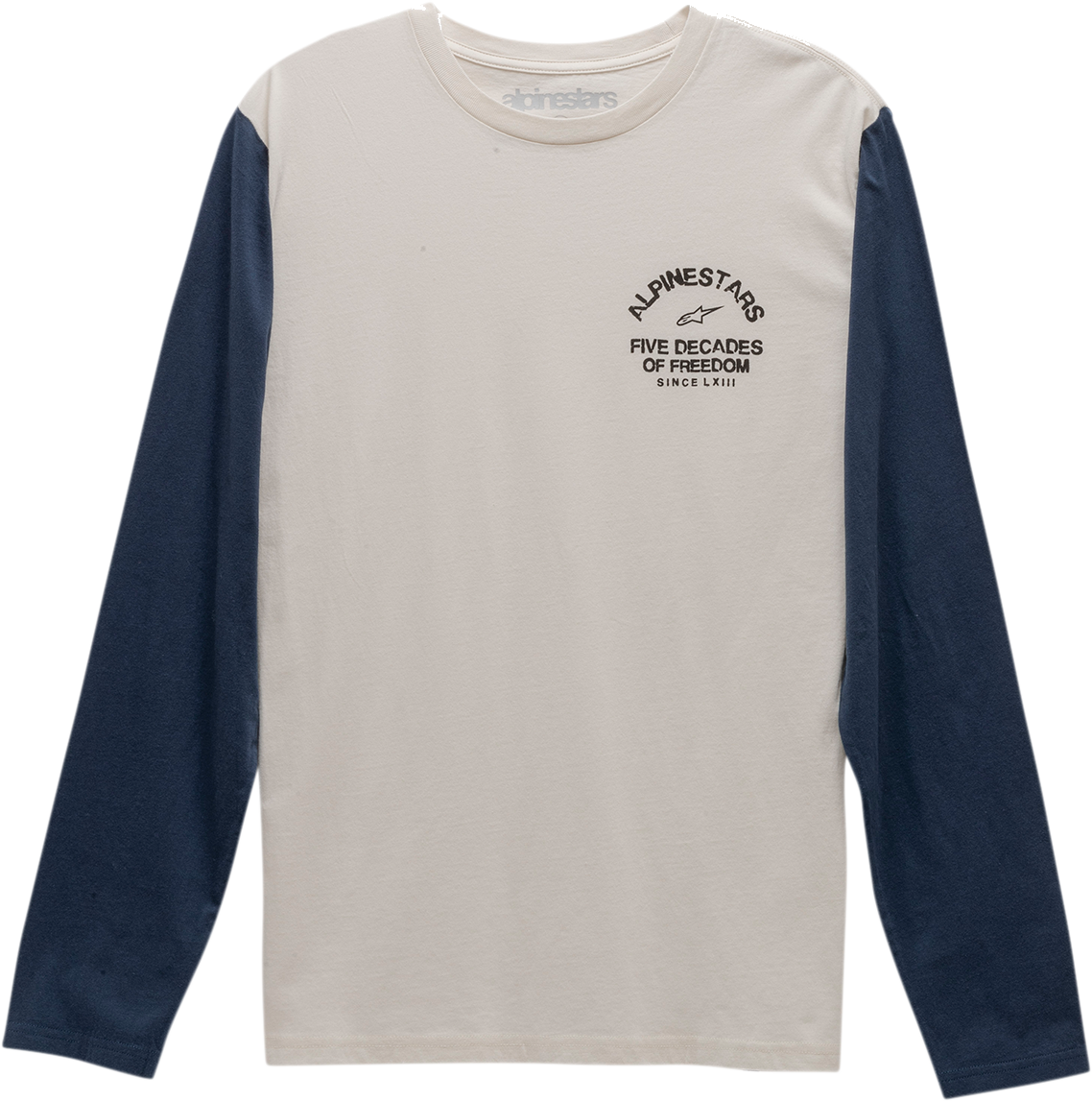 ALPINESTARS Decades Long-Sleeve T-Shirt - Natural - Medium 12117400991M