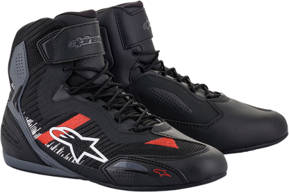 ALPINESTARS Faster-3 Rideknit® Shoes - Black/Gray/Red - US 7 / EU 39 251031911657