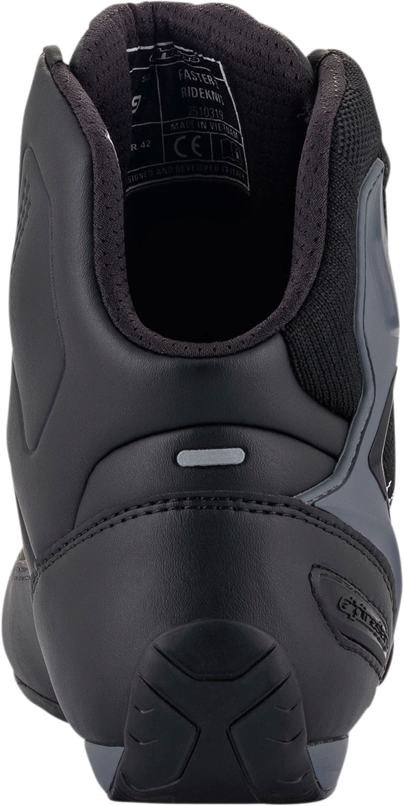 ALPINESTARS Faster-3 Rideknit® Shoes - Black/Gray/Red - US 7 / EU 39 251031911657