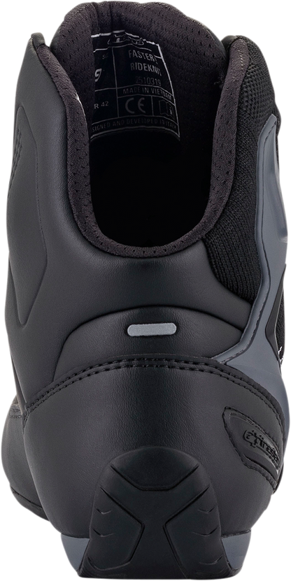 ALPINESTARS Faster-3 Rideknit® Shoes - Black/Gray/Red - US 12 / EU 45.5 2510319116512