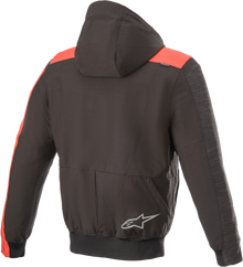 ALPINESTARS Rhod Windstopper Hoodie - Black/Gray/Red - 2XL 4200420-1123-2X