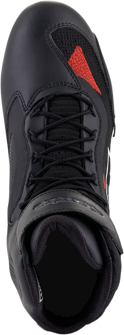 ALPINESTARS Faster-3 Rideknit® Shoes - Black/Gray/Red - US 12.5 / EU 46 25103191165125