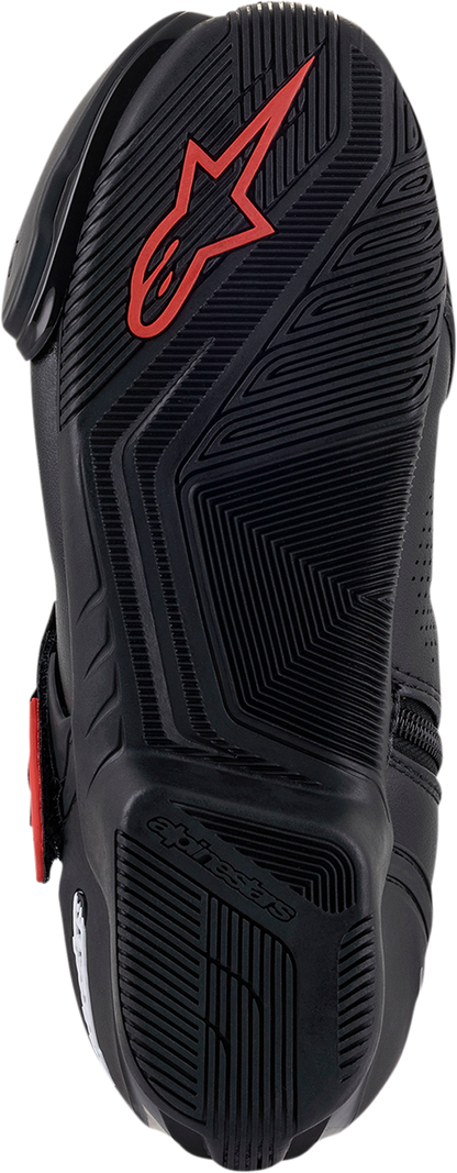 ALPINESTARS SMX1-R V2 Boots - Black/Red - US 11.5 / EU 46 2224021-13-46