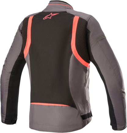 ALPINESTARS Stella T-Kira v2 Air Jacket - Tar Gray/Black/Diva Pink - XL 3312021-9138-XL
