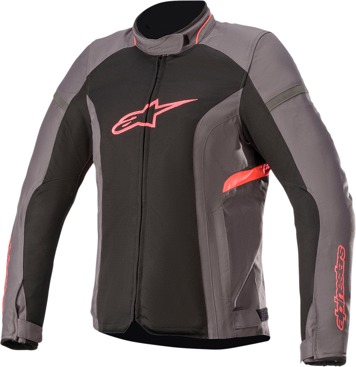 ALPINESTARS Stella T-Kira v2 Air Jacket - Tar Gray/Black/Diva Pink - Small 3312021-9138-S