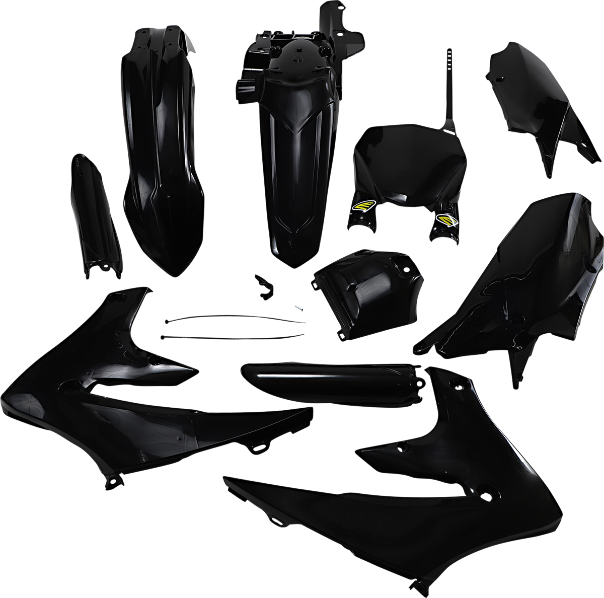 CYCRA Body Kit - Powerflow - Black - Yamaha - YZ '18-'24 1CYC-9327-12