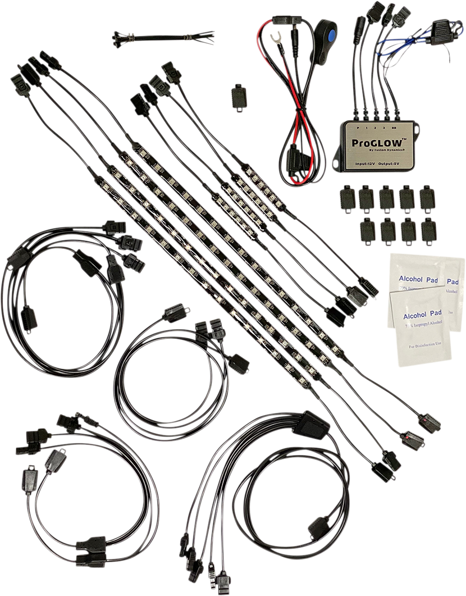 CUSTOM DYNAMICS ProGLOW™ Light Kit - Engine/Ground PG-ENG-G-KIT
