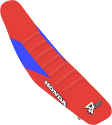 D'COR VISUALS Seat Cover - Red/Blue - CRF '17-'21 30-10-480