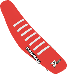 D'COR VISUALS Seat Cover - Red/White - MC '21-'24 30-65-002