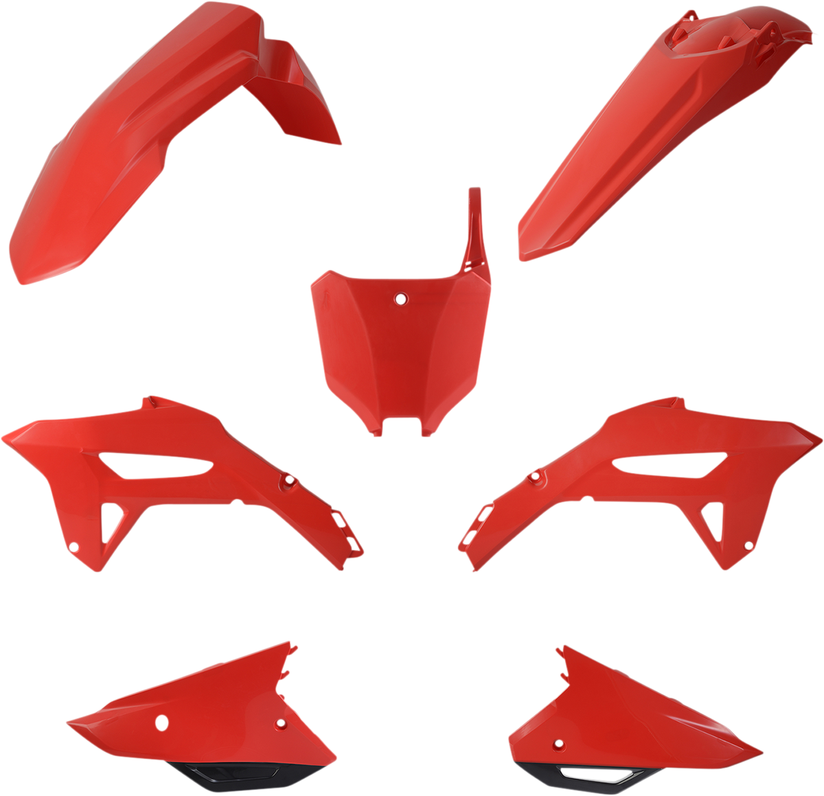 CYCRA 5 Piece Replica Body Kit - '22 OEM Red - CRF 250R/450R 1CYC-9431-00
