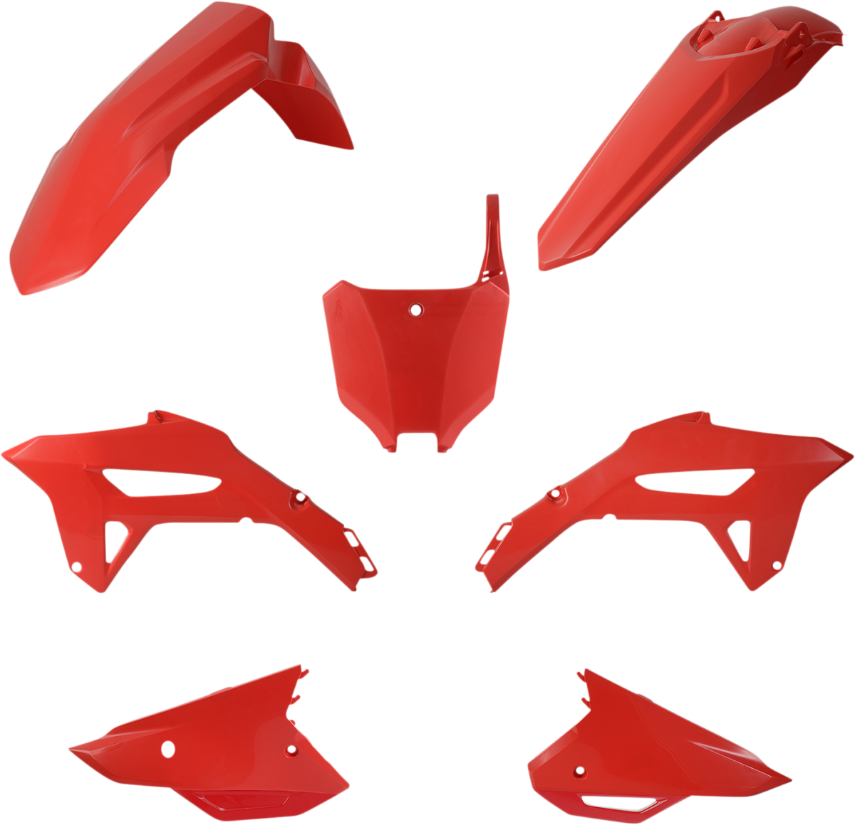 CYCRA 5 Piece Replica Body Kit - Red - CRF 250R/450R 1CYC-9431-32