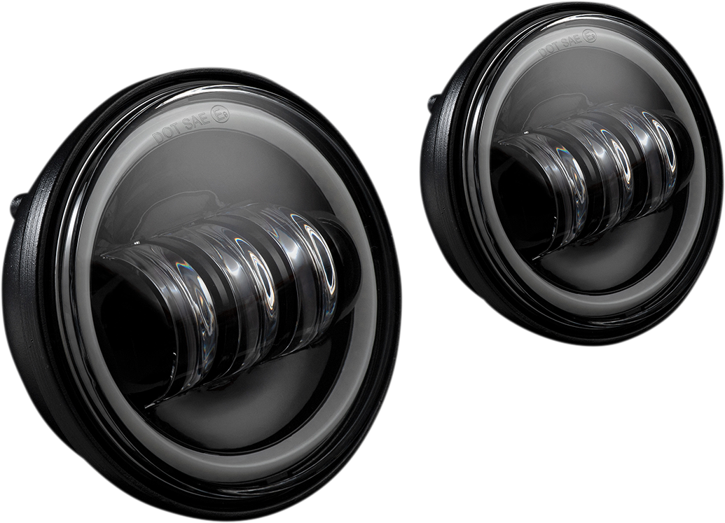 CUSTOM DYNAMICS 4-1/2" Passing Lamps - Black PG-45-B